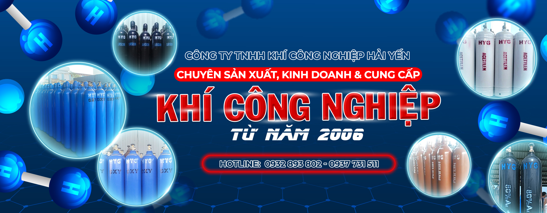 CÔNG TY TNHH KHÍ CÔNG NGHIỆP HẢI YẾN